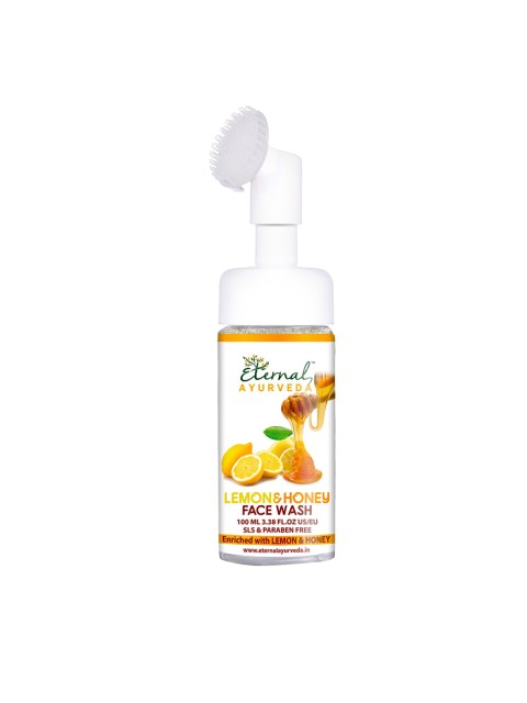 

MUUCHSTAC Lemon & Honey Face Wash 100 ml, Off white