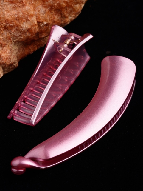 

Stoln Girls Pink Set of 2 Claw Clip