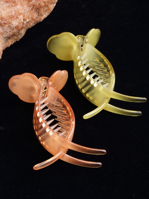 

Stoln Girls Yellow & Orange Set of 2 Claw Clip