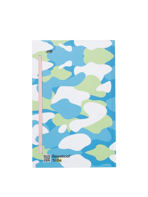 

Bewakoof Blue & White Printed Hard Bound Notebook