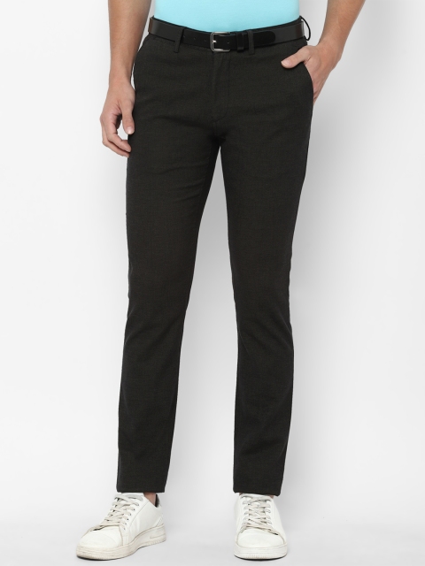 

Louis Philippe Sport Men Grey Slim Fit Solid Cotton Trousers
