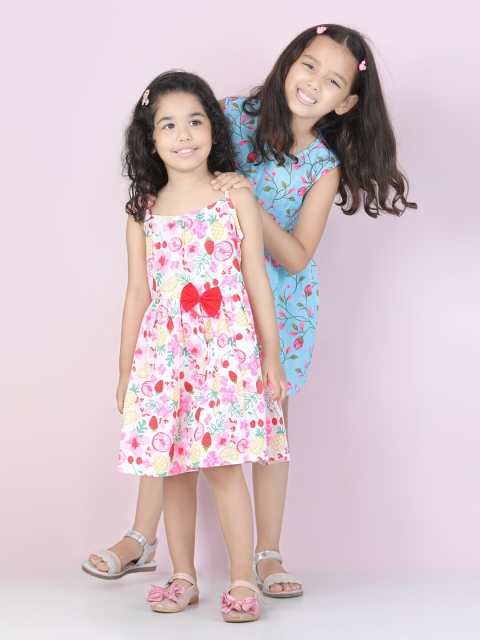 

Cutiekins Multicoloured Floral A-Line Midi Dress, Multi