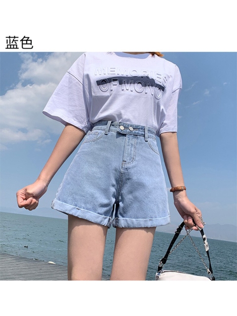 

BoStreet Women Blue Loose Fit Shorts