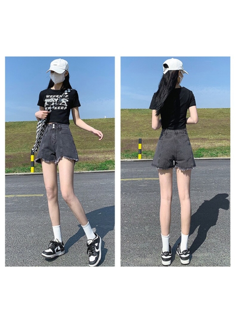 

BoStreet Women Grey Loose Fit Shorts