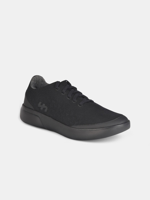 

Flatheads Women Black Solid Lightweight Sneakers
