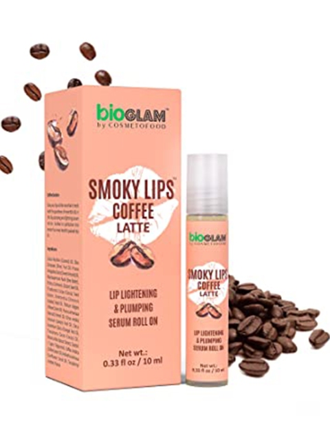 

COSMETOFOOD Smoky Lips Coffee Latte Lip Lightening Serum Roll-On 10ml, Multi