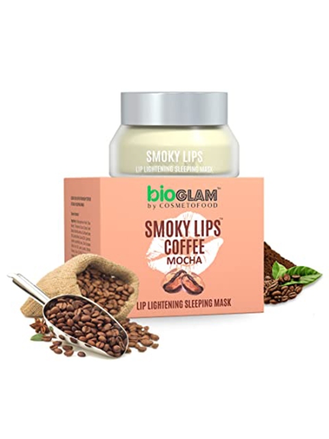 

COSMETOFOOD Bioglam Smoky Lips Coffee Mocha Lip Lightening Sleeping Mask 15 g, Multi