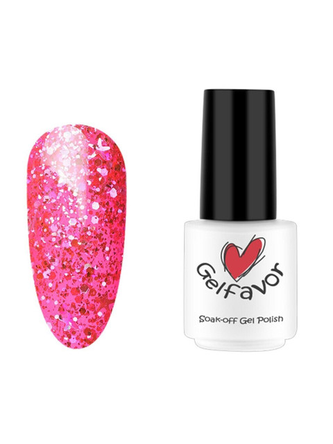 

Gelfavor Pure Color Soak-Off UV LED Long-lasting Nail Lacquer 7 ml GF-7ml-S03, Multi