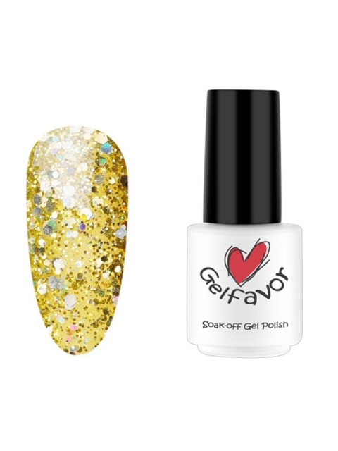 

Gelfavor Pure Color Soak-Off UV LED Long-lasting Nail Lacquer Semi Primer Gel 7 ml - GF-W09, Multi