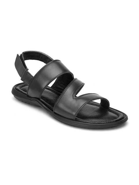

ALBERTO MORENO Men Black Comfort Sandals
