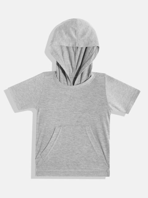 

GOJI Kids Grey Solid T-shirt