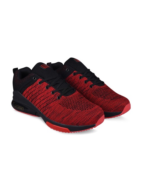 

UNISTAR Men Red Mesh Walking Shoes
