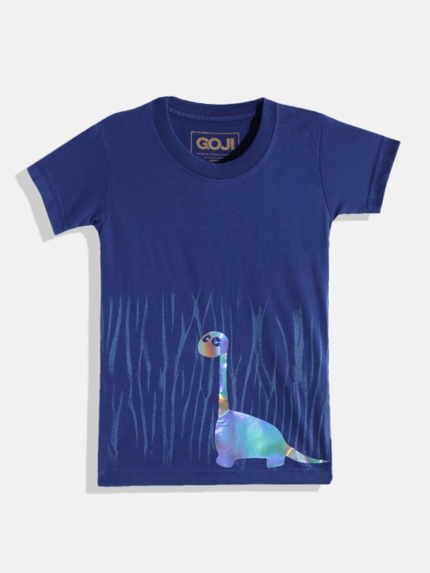 

GOJI Kids Blue Printed T-shirt