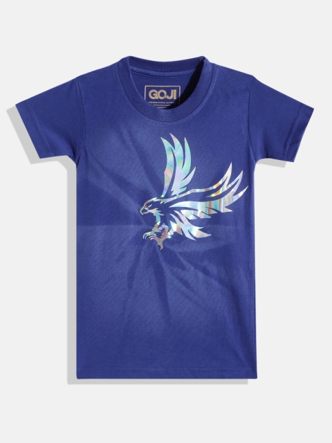 

GOJI Kids Blue Printed T-shirt