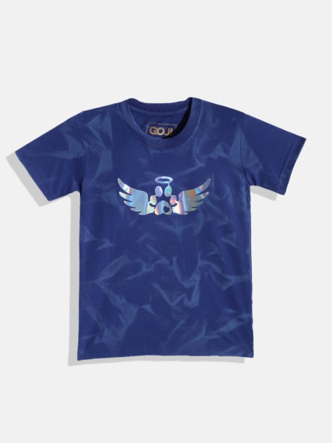 

GOJI Kids Blue Printed T-shirt