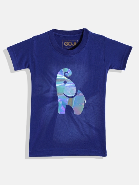 

GOJI Kids Blue Printed T-shirt