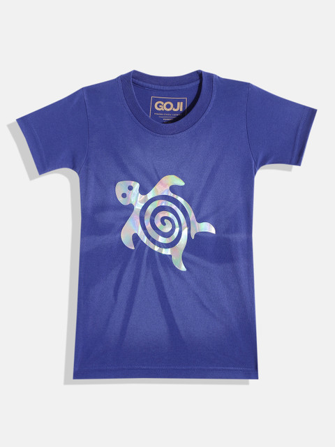 

GOJI Kids Blue Printed T-shirt