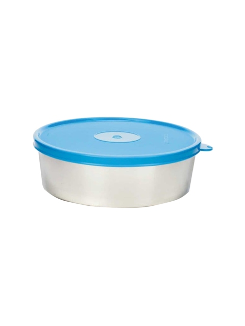 

SignoraWare Unisex Blue & Silver-Toned Solid Food Storage Container