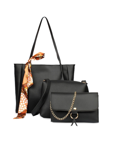 

The Mini NEEDLE Black PU Structured Satchel