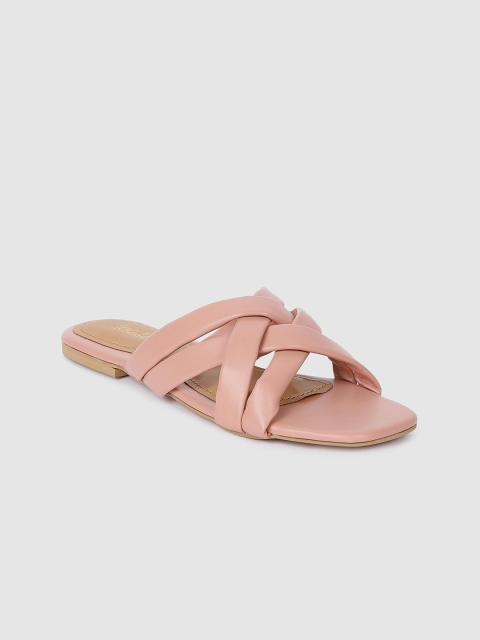 

Inc 5 Women Peach-Coloured Open Toe Flats