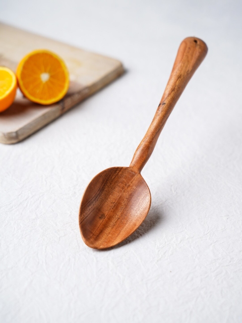 

The Indus Valley Brown Neem Wood Spatula 26.5 cm