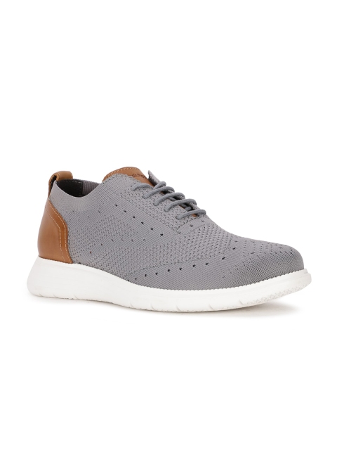 

Hush Puppies Men Grey Casual Sneakers