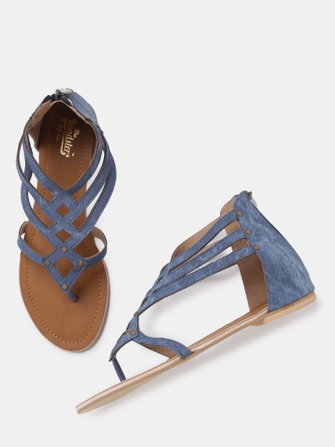 

Roadster Women Blue Cut-Out Flats