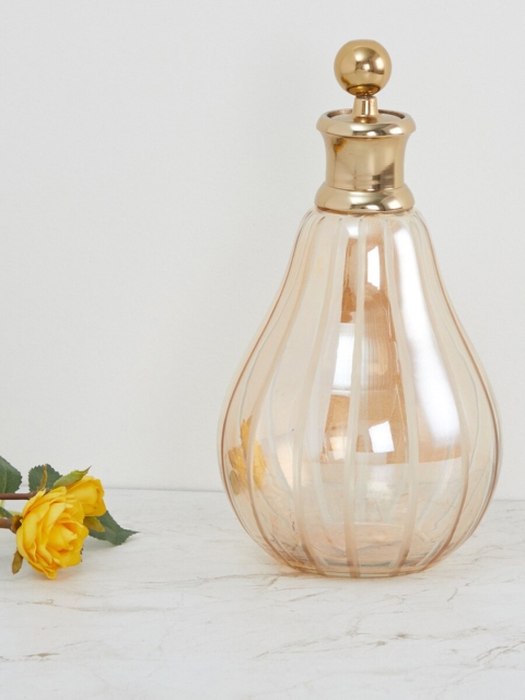 

Home Centre Gold Solid Decanter with Lid