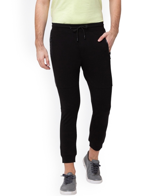 

Status Quo Men Black Solid Joggers