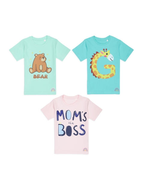 

Tossido Kids Typography 3 Printed T-shirt, Na