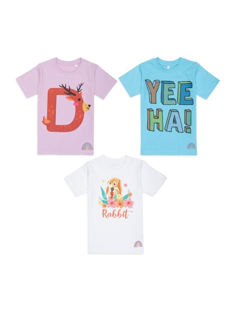 

Tossido Kids Typography 3 Printed T-shirt, Na