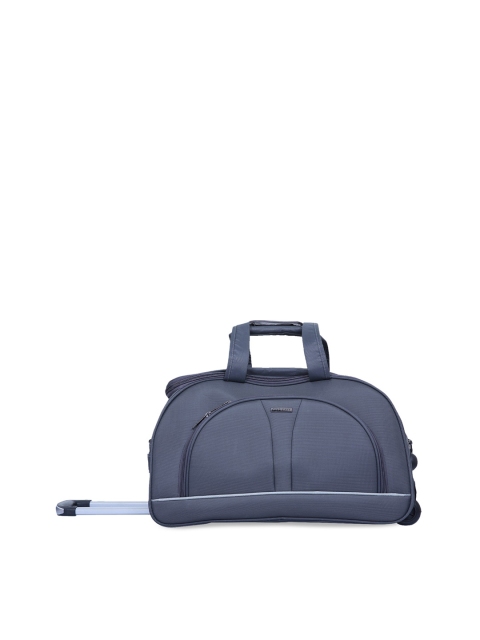 

Polo Class Grey Solid Large Duffel Trolley Bag