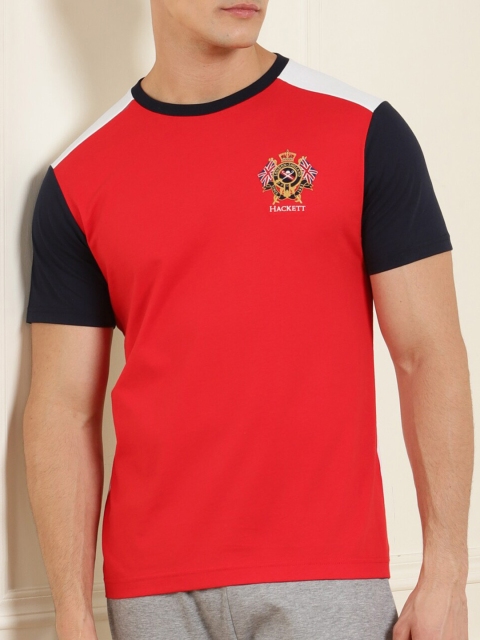 

HACKETT LONDON Men Red T-shirt