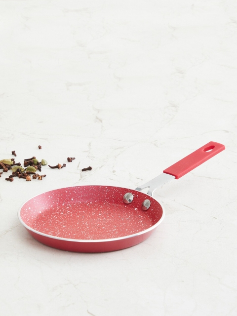 

Home Centre Red Aluminium Frying Pan
