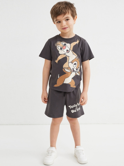 

H&M Boys Grey 2-Piece Printed Set