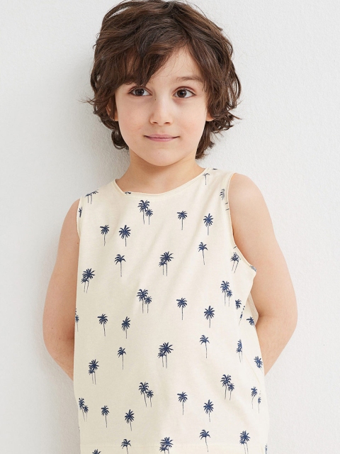 

H&M Boys 3-Pack Slub Jersey Tank Tops, Navy blue
