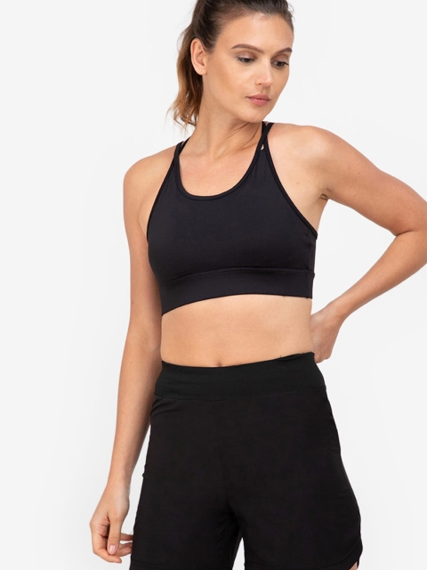 

ZALORA ACTIVE Black Bra - Lightly Padded