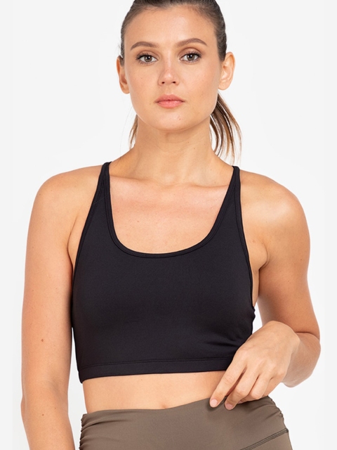 

ZALORA ACTIVE Black Bra Lightly Padded