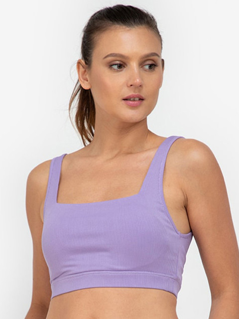 

ZALORA ACTIVE Purple Bra Lightly Padded