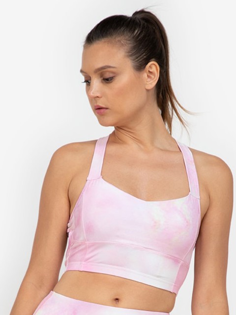 

ZALORA ACTIVE Pink Bra Lightly Padded