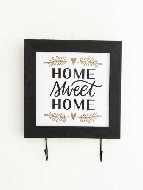 

Home Centre White & Black Wall Hanging Photo Frame
