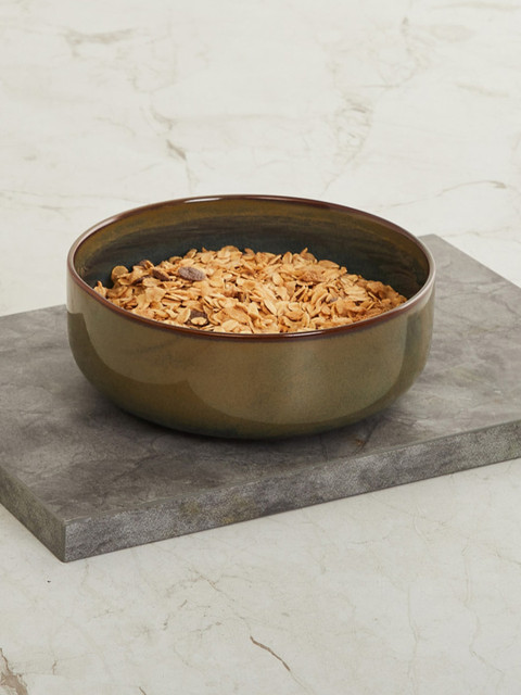 

Home Centre Green Porcelain Glossy Bowl