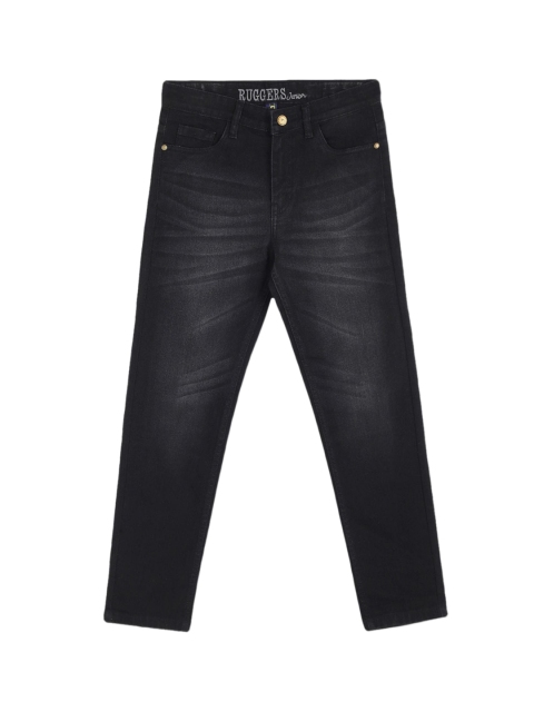 

Ruggers Junior Boys Black Light Fade Jeans