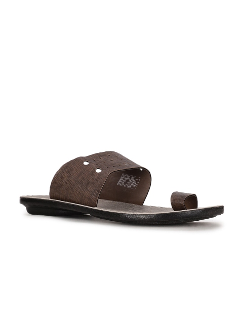 

Bata Men Brown Comfort Sandals