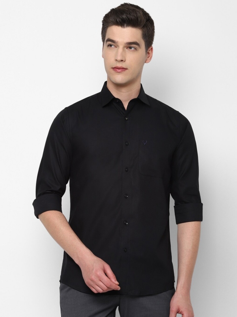 

Allen Solly Men Black Slim Fit Casual Shirt