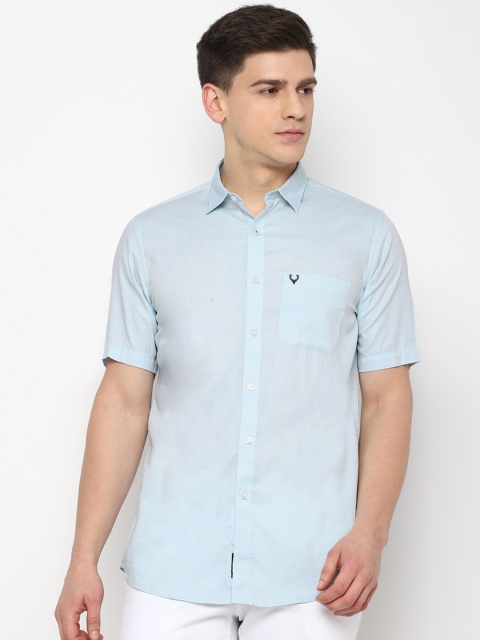 

Allen Solly Men Blue Slim Fit Casual Shirt