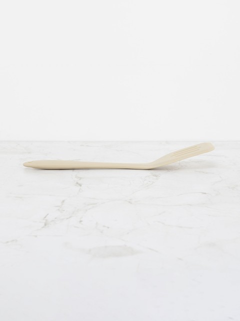 

Home Centre Beige Solid Silicone Slotted Turner