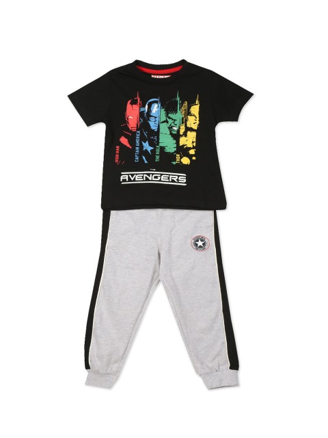 

Colt Boys Assorted Avengers Printed T-shirt with Trousers