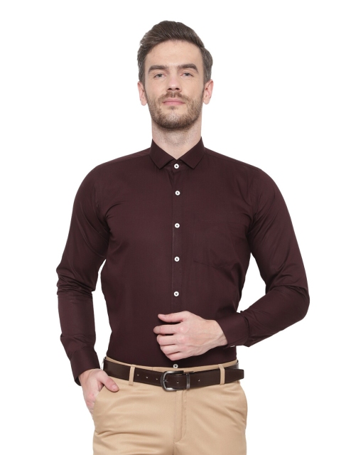 

Srey trends Men Coffee Brown Pure Cotton Comfort Formal Shirt