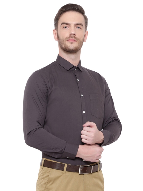 

Srey trends Men Grey Comfort Cotton Formal Shirt